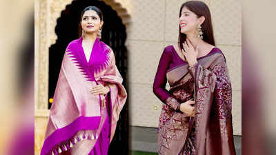 Amazon Sale: करवाचौथ और दिवाली को बनाएं और भी खास इन डिजाइनर Sarees के साथ, अच्छे फेस्टिव लुक के लिए करें ट्राय