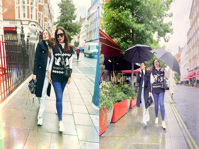 લંડનમાં BFF Malaika Arora અને Kareena Kapoorનું થયું રિયુનિયન, વરસાદની લીધી મજા