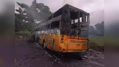 Nasik Bus Fire : নাসিকে চলন্ত বাসে ভয়াবহ আগুন, মৃত ১১
