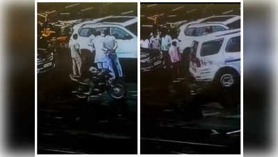 MP : मुरैना में कांग्रेस MLA की गुंडागर्दी, कार चालक को बीच सड़क पर पीटा, वारदात CCTV में कैद