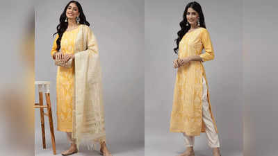 ये हैं शानदार एंब्रॉयडरी और प्रिंटेड पैटर्न वाले Chanderi Silk Kurta, इन्हें पहनकर मिलेगा बेस्ट आउटफिट