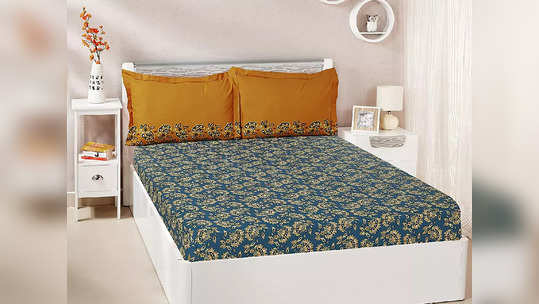 Great indian festival sale: वेगवेगळ्या डिझाईन आणि सुंदर प्रिंट वाले Cotton double bedsheet आजचं करा ऑर्डर