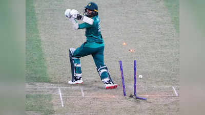 तेज गेंदबाजों का ऐसा खौफ कि बीच में ही छोड़ दी बल्लेबाजी, हेलमेट उतार भागने लगा पाकिस्तानी बल्लेबाज