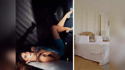 Jacqueline Fernandez Bedroom: सामने आई जैकलीन फर्नांडिस के भव्य बेडरूम की शानदार झलक, गौरी खान ने किया डिजाइन