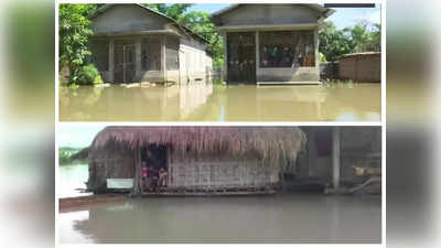 Assam floods: ముంచెత్తుతున్న వర్షాలు.. నీట మునిగిన ఇళ్లు..  33 వేల మందికిపైగా రోడ్డుపాలు