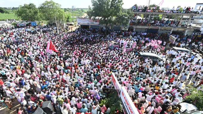 మునుగోడు ఉప ఎన్నిక.. భారీ ర్యాలీగా వెళ్లి నామినేషన్ దాఖలు చేసిన టీఆర్ఎస్ అభ్యర్థి