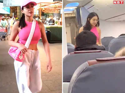 Video: प्यार चढ़ रहा है परवान! अब एयरपोर्ट पर साथ दिखे Sara Ali Khan और Shubhman Gill, साथ में ट्रैवल भी किया