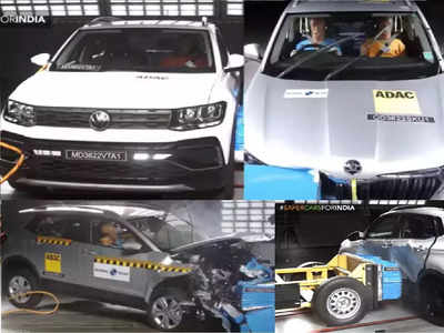 Global NCAP crash test: Volkswagen Taigun, Skoda Kushaq, Mahindra XUV300 અને Tata Nexonમાંથી કઈ કાર છે સૌથી સલામત? 