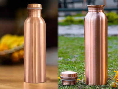 इन Copper Water Bottle में पीएं पानी, बेहतर पाचन के साथ मिलेंगे सेहत से जुड़े कई फायदे