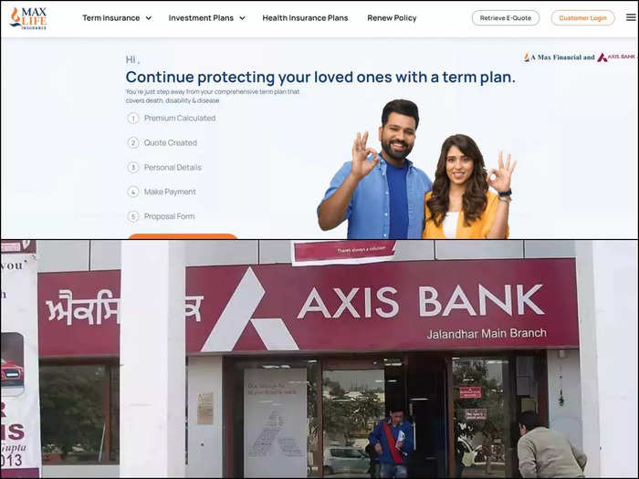 Max insurance Axis bank fined2