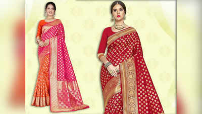 Saree for Diwali 2022: 3000 रुपये की Glory Silk Saree सिर्फ 499 रुपये खरीदने का मिल रहा है सुनहरा मौका