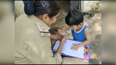 Viral Video:  தாய் மீது புகார் தெரிவிக்க காவல் நிலையத்திற்கு வந்த 3 வயது சிறுவன்!