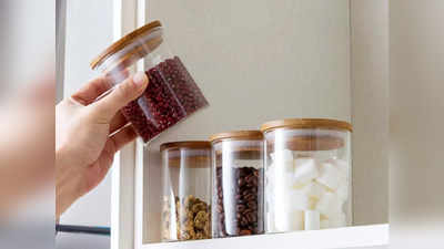 किचन को ऑर्गेनाइज रखने के लिए बेस्ट हैं ये खूबसूरत Glass Storage Jar, एयरटाइट ऑप्शन में भी हैं उपलब्ध