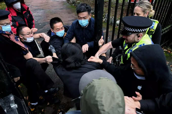 Chinese consulate in Manchester