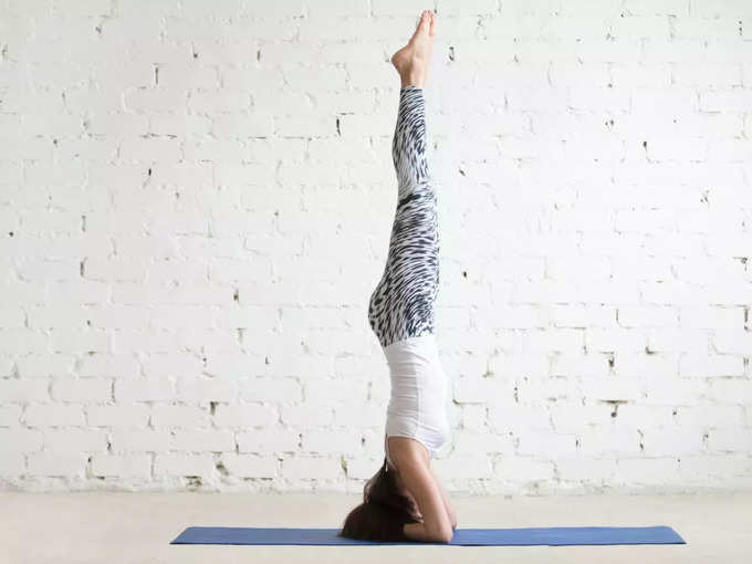 ​शीर्षासन (Bound Headstand Pose)