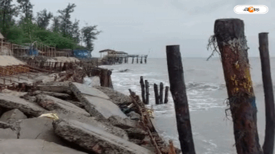 Cyclone Sitrang Update : সিত্রাংয়ের প্রভাবে বিক্ষিপ্ত বৃষ্টি আর ঝোড়ো হাওয়া সাগর থেকে সুন্দরবনে, বন্ধ রয়েছে ফেরিঘাট