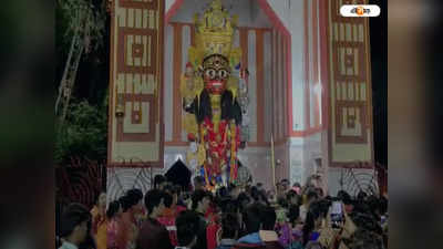 Kali Puja 2022 : ৫০০ বছরের রীতি মেনেই পূজিতা বামা কালী, মধ্যরাতে দেবীর মন্দিরযাত্রা দেখতে ভক্তদের ভিড়