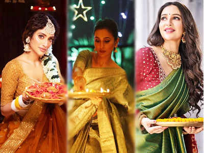 Celebrities Diwali Look: মিমি থেকে নুসরত, হটনেসে ছাপিয়ে গেলেন একে অপরকে! দীপাবলির সন্ধ্যায় কেমন সাজলেন বং বিউটিরা?