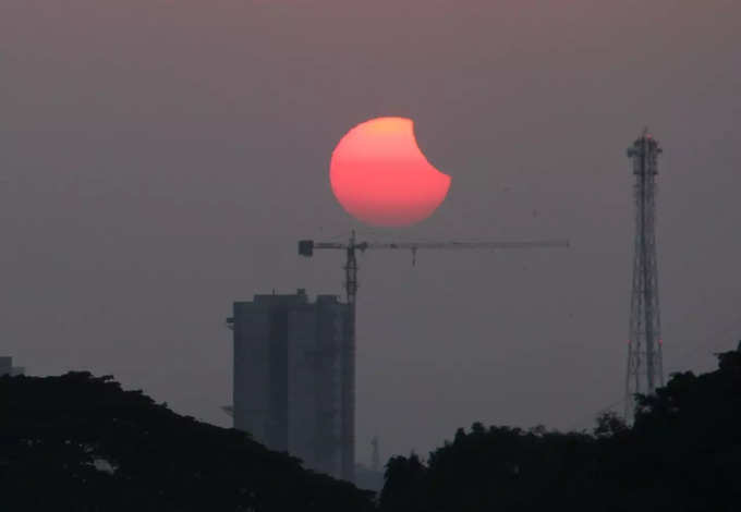 Solar Eclipse in Bengaluru