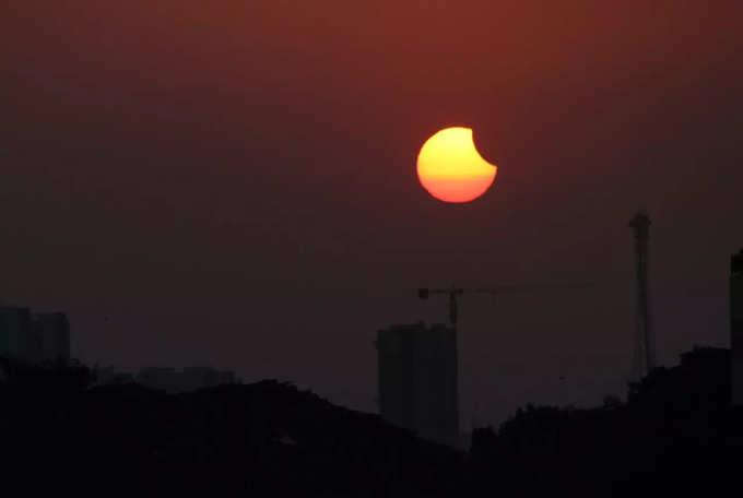 Solar Eclipse in Bengaluru