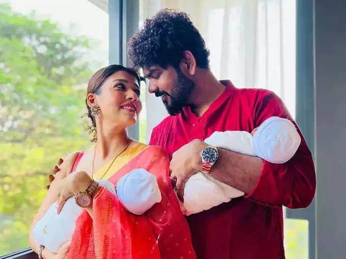 nayanthara vignesh shivan twins