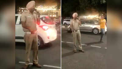पुलिसवाले ने No Parking को लेकर लोगों को ऐसे  किया जागरूक, वीडियो देख IPS ने कहा- बोलो तारा रा रा