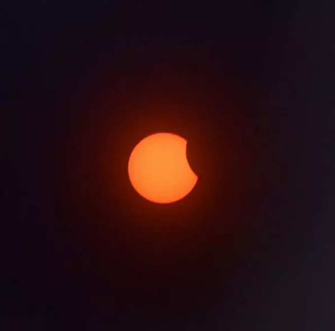 People enjoyed solar eclipse at mangaluru panambur beach