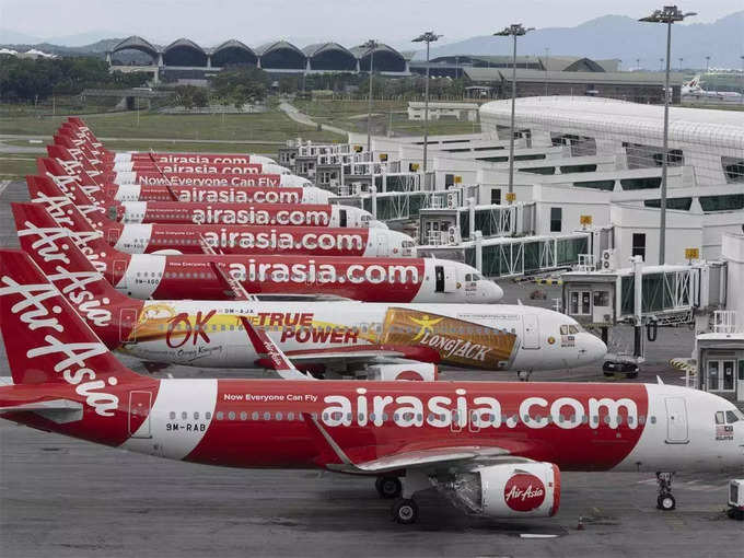 पंक्‍चुएलिटी में दूसरे नंबर पर Air Asia