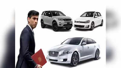 ब्रिटनचे पंतप्रधान ऋषी सुनक यांना महागड्या गाड्यांचं वेड, ताफ्यात Land Rover ते Jaguar पर्यंतच्या आलिशान गाड्या