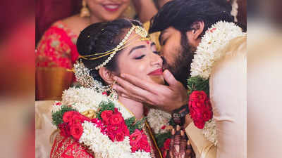 Harish Kalyan Wedding: தாலி கட்டிய கையோடு மனைவிக்கு முத்தம் கொடுத்த ஹரீஷ் கல்யாண்... குவியும் வாழ்த்து!