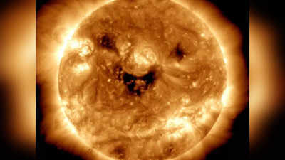 मुस्कुरता हुआ सूर्य देखकर पृथ्वी हैरान! अंतरिक्ष में दिखा स्माइलिंग सन का अद्भुत नजारा, जानें क्या है साइंस