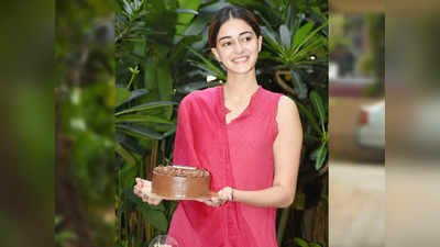 Ananya Pandey Birthday Celebration: अनन्या पांडे ने पपाराजी संग काटा बर्थडे केक, मिलियन डॉलर वाली स्माइल से छाईं