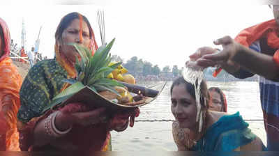 Chhath Puja 2022: सूर्य नगरी बड़गांव समेत नालंदा के सभी घाटों पर दिखी छठ की छटा
