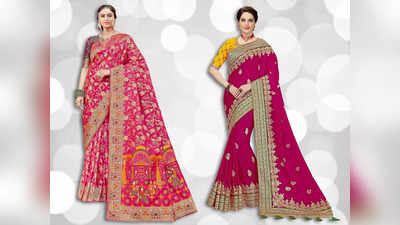 मैचिंग ज्‍वेलरी के साथ ट्राय करें ये Wedding Saree, फंक्शन में एंट्री लेते ही सबकी नजर टिकेगी आप पर