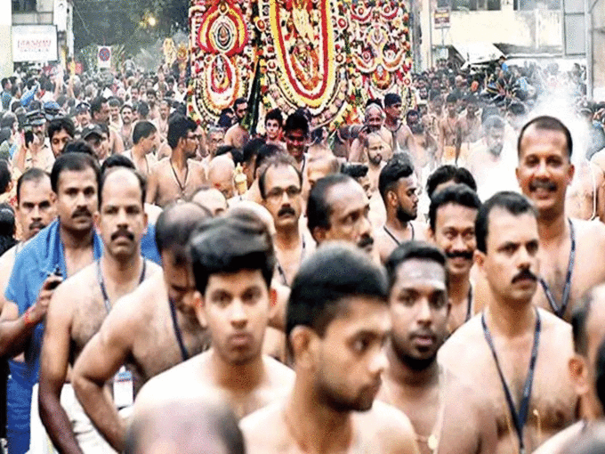 alpasi arattu procession