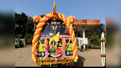 Rajyotsava Special Bus: ಸಾರಿಗೆ ಸಿಬ್ಬಂದಿ ಕನ್ನಡ ಪ್ರೀತಿ, ಕನ್ನಡಮಯವಾದ ಸಾರಿಗೆ ಬಸ್