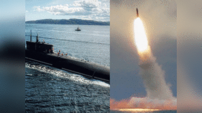 पुतिन ने दिखाई महाविनाशक ताकत, अमेरिका किलर बुलावा मिसाइल का नई रूसी परमाणु पनडुब्‍बी से टेस्‍ट
