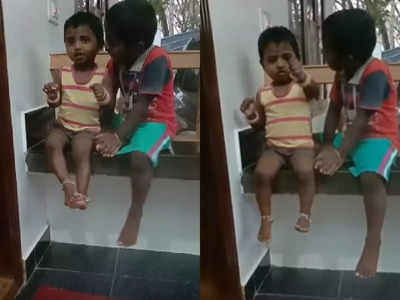 Viral Video: ഈ ചേട്ടൻ്റെയും അനിയത്തിയുടെയും പാട്ട് എന്തായാലും നിങ്ങളെ ചിരിപ്പിക്കും; വൈറലായി വീഡിയോ