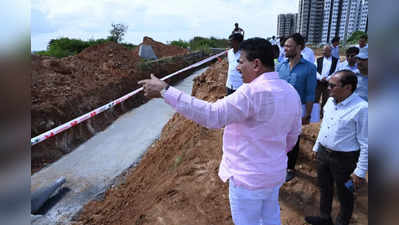 ಕೆಂಪೇಗೌಡ ಬಡಾವಣೆ ಕಾಮಗಾರಿ ವಿಳಂಬ: ಗುತ್ತಿಗೆದಾರರು, ಅಧಿಕಾರಿಗಳಿಗೆ ಎಸ್.ಆರ್.ವಿಶ್ವನಾಥ್ ತರಾಟೆ