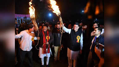 उत्तराखंड में इगास पर्व की रही धूम, लोगों की खुशी में शामिल हुए सीएम पुष्‍कर सिंह धामी