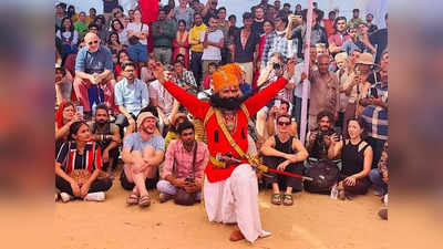 Pushkar Mela: मूंछें हो तो राम सिंह जैसी, जीता पहला इनाम, साफा बांधो प्रतियोगिता में इजरायली जोड़ों का जलवा
