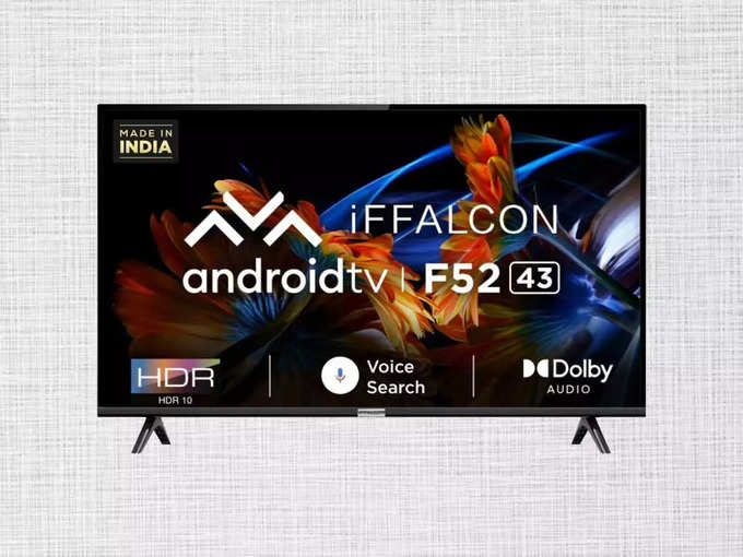 ​iFFALCON 109 cm (43 inches) Full HD Smart LED TV 43F52 (Black)
