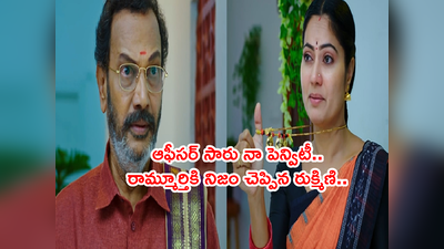 Devatha నవంబర్ 7: ‘గాసారే నా పెన్విటీ’ రామ్మూర్తికి నిజం చెప్పిన రాధ.. రుక్మిణీ కథ తెలుసుకున్న దేవి! 