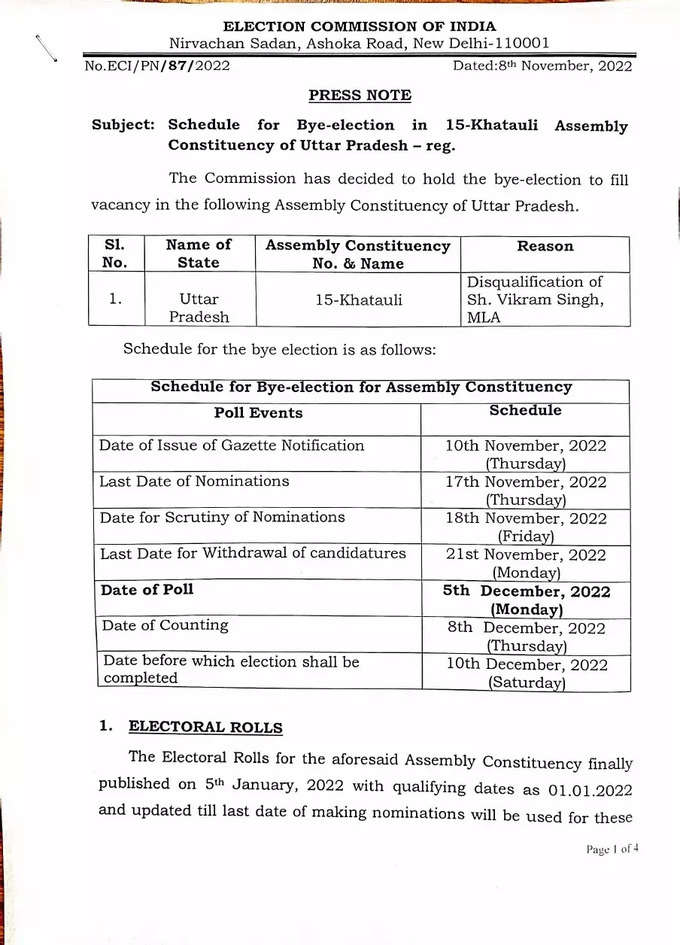 khatauli by election