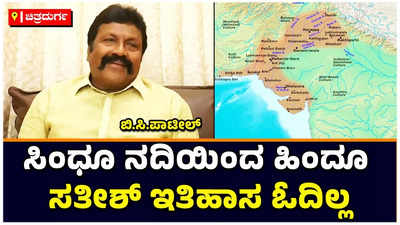 ಚಿತ್ರದುರ್ಗ: ನಾಲಿಗೆ ಮೇಲೆ ಹಿಡಿತ ಇರಬೇಕು, ಸತೀಶ್‌ ಹೇಳಿಕೆಗೆ ಬಿ.ಸಿ.ಪಾಟೀಲ್ ಗುಡುಗು