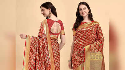वेडिंग सीजन में पहनने के लिए बेस्ट हैं ये Banarasi Silk Saree, दिखेंगी लाखों में एक