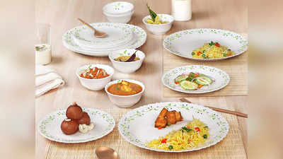 ​Dinner Plate Set : खाना परोसने के लिए बेस्ट हैं ये शानदार डिनर प्लेट्स, माइक्रोवेव के लिए भी हैं सुरक्षित​