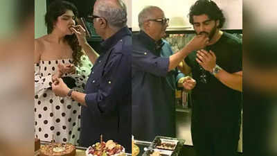 Boney Kapoor: बोनी कपूर के बर्थडे पार्टी में छाए रहे अर्जुन और बेटी अंशुला, जान्हवी-खुशी सेलिब्रेशन रहीं गायब