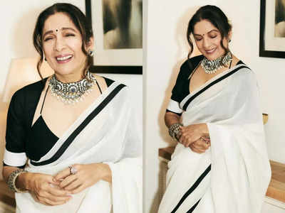 Neena Gupta Saree Look: દીકરીએ ડિઝાઇન કરેલી સાડીમાં નીના ગુપ્તાનો સ્ટનિંગ લૂક, અન્ય એક્ટ્રેસિસને પણ આપી ટક્કર 