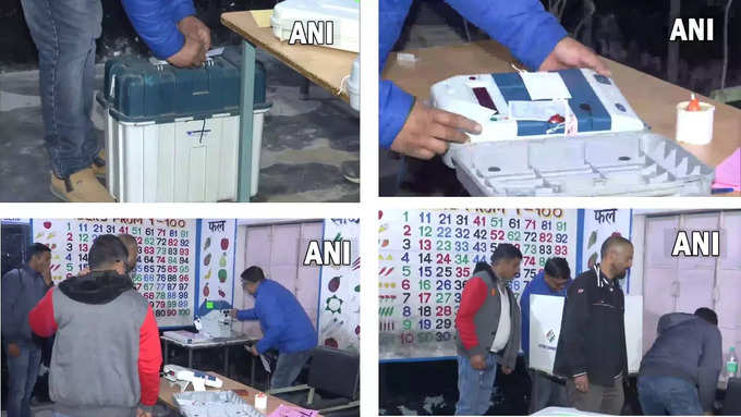 हिमाचल प्रदेश में आज सुबह 8 बजे से विधानसभा चुनाव के लिए मतदान शुरू होगा।  तस्वीरें मतदान से पहले हमीरपुर जिला के समीरपुर विधानसभा स्थित मतदान केंद्र-36 भोरंज से है जहां मॉक पोलिंग की गई।